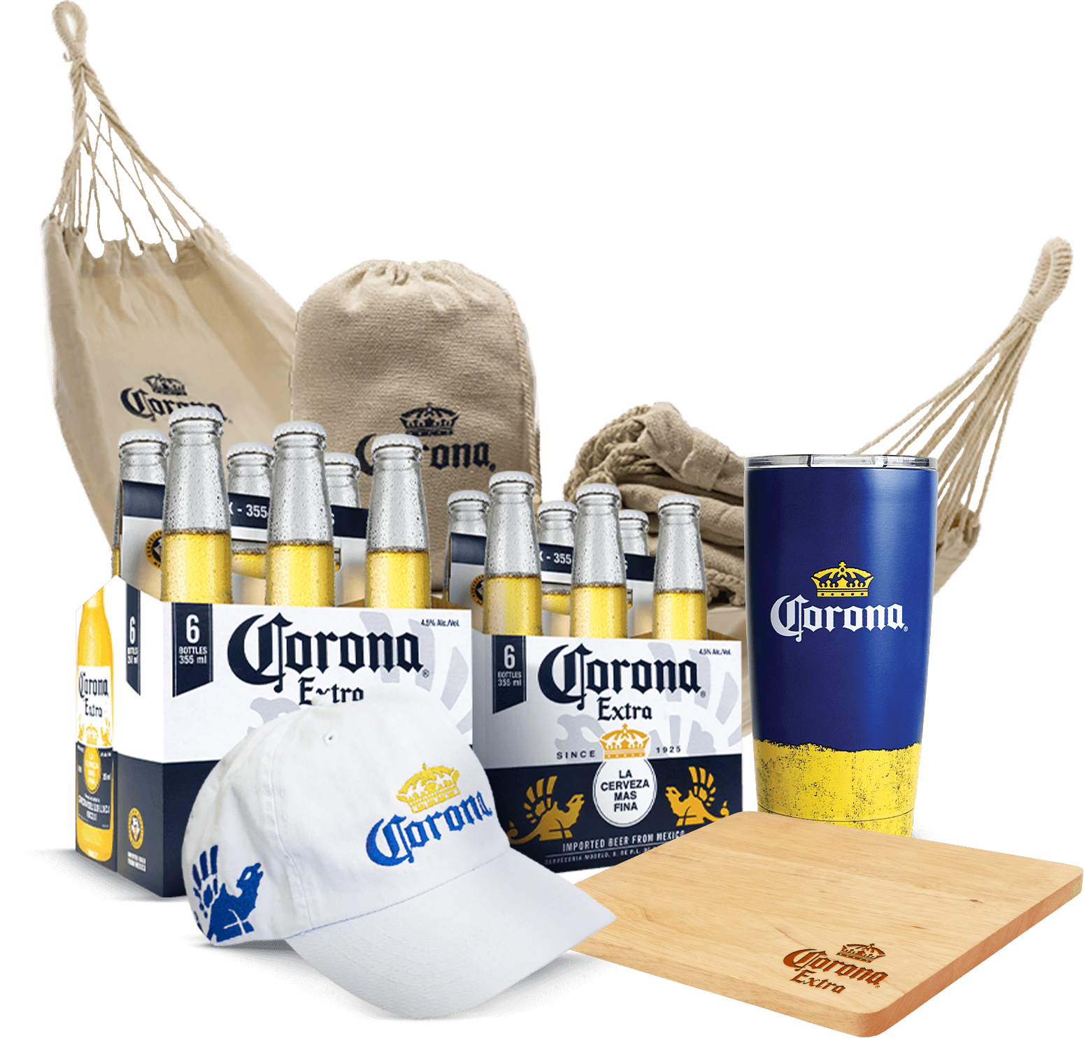 KIT REDISCOVER PARADISE cerveza corona rediscover paradise